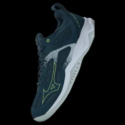 Outlet Mizuno Ghost Shadow Orion Blue/neo Lime/misty Blue Blå