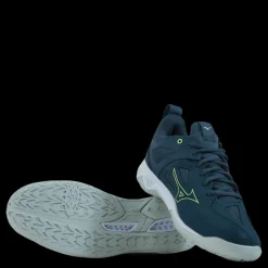 Outlet Mizuno Ghost Shadow Orion Blue/neo Lime/misty Blue Blå