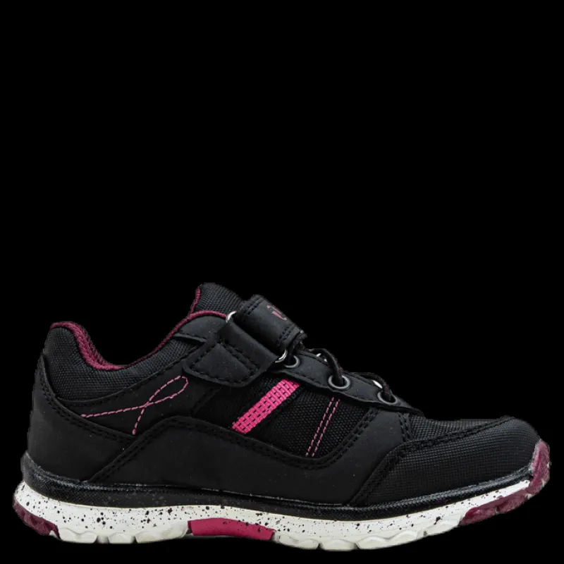 New ZigZag Ginden Kids Shoes Waterproof Black Svart