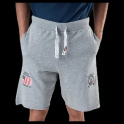 Outlet Vinson Polo Club Gino Sweatshorts Grey Grå