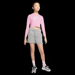 Nike Girls Air Shorts Grey Grå Clearance