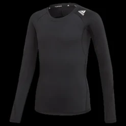 New adidas Girls Alpha Skin LS Black Svart