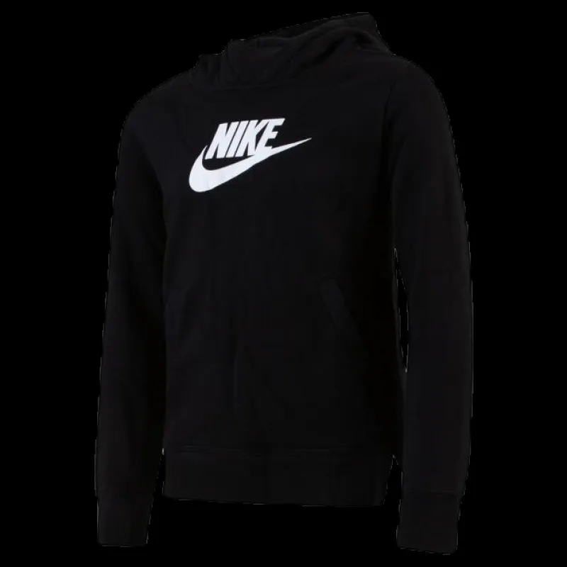 Nike Girls Big Logo Pullover Black Svart