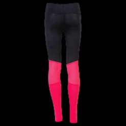 New adidas Girls Colour Block Tights Pink/Black Flerfärgad