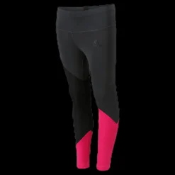 adidas Girls Colour Block Tights Pink/Black Svart Online