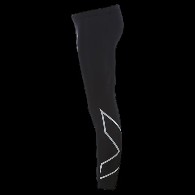 2XU Girl`s Compression Tights-U Junior Black/Silver Svart och Silver