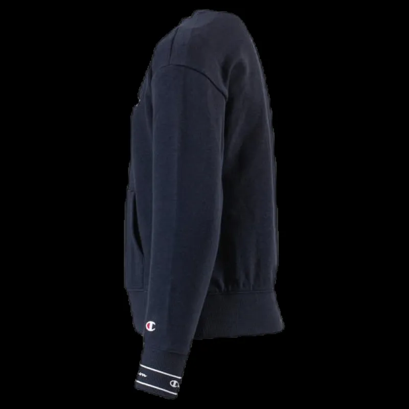 Outlet Champion Girls Crewneck Sweatshirt Blue Blå