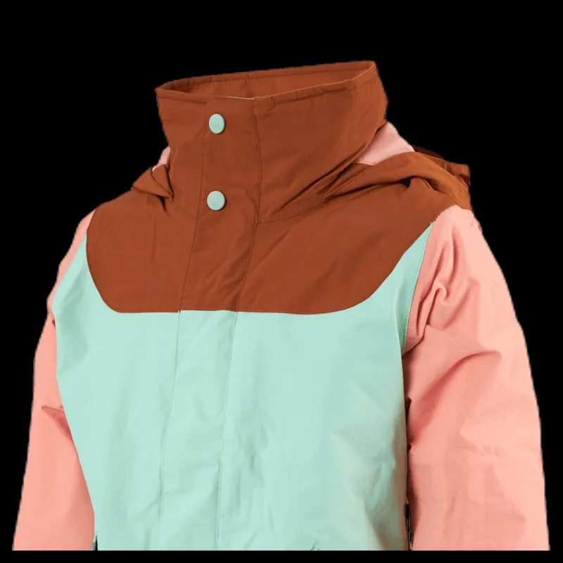 Burton Girls Elodie Jacket Blue/Pink/Brown Blå, Rosa och Brun