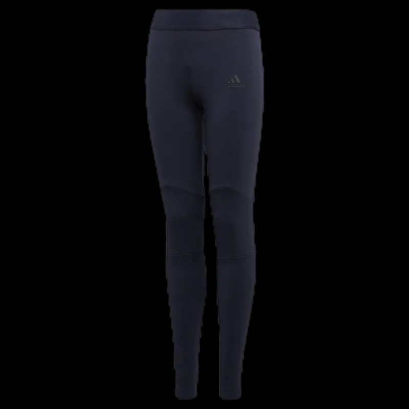 adidas Girls ID Mesh Tights Blue Svart Sale