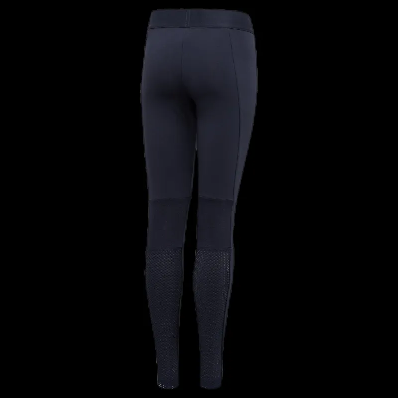 adidas Girls ID Mesh Tights Blue Svart Sale