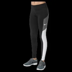 New Nike Girls Trophy Tight Black Svart