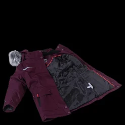ZigZag Gitte Girl Melange Parka W-PRO 10000 Purple Lila New