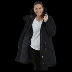Kari Traa Gjerde Parka Black Svart Discount