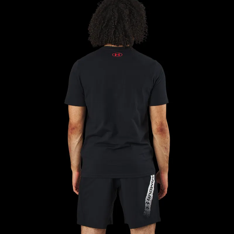 Hot Under Armour Gl Foundation SS Black Svart