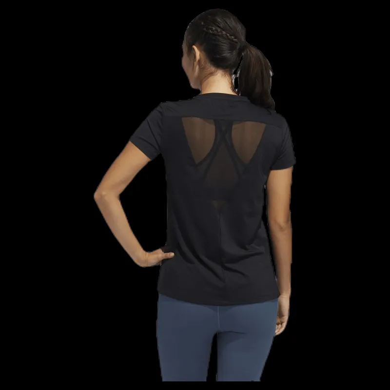 Hot adidas Glam On Bos Tee Black Svart