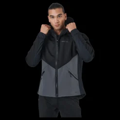 New Craft Glide Hood Jkt M Black-granite Svart