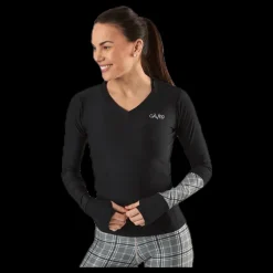 Online Gavelo GLNCHCK 3 Long Sleeve Black Svart