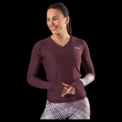 Gavelo GLNCHCK 2 Long Sleeve Purple Lila