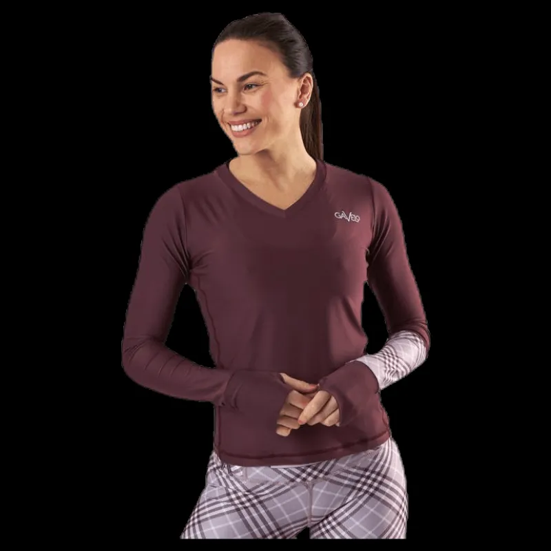 Gavelo GLNCHCK 2 Long Sleeve Purple Lila