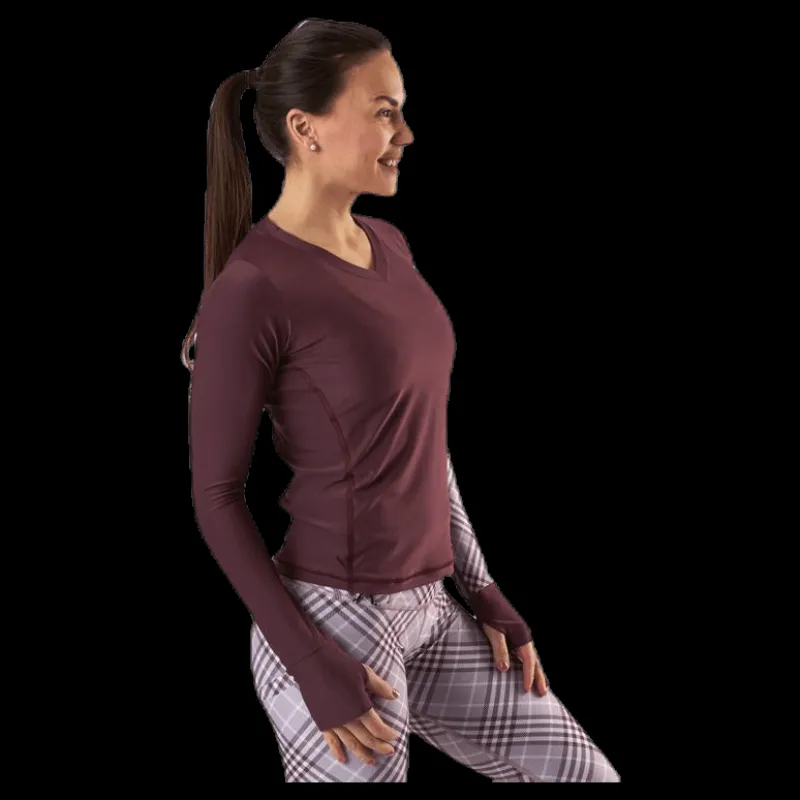 Gavelo GLNCHCK 2 Long Sleeve Purple Lila