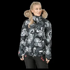 Hot Odd Molly Glorious Jacket Patterned/Black Mönstrad och Svart