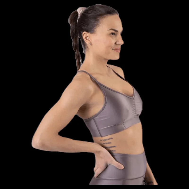Filippa K Gloss Bra Top Purple Lila Best