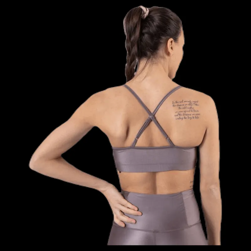 Filippa K Gloss Bra Top Purple Lila Best