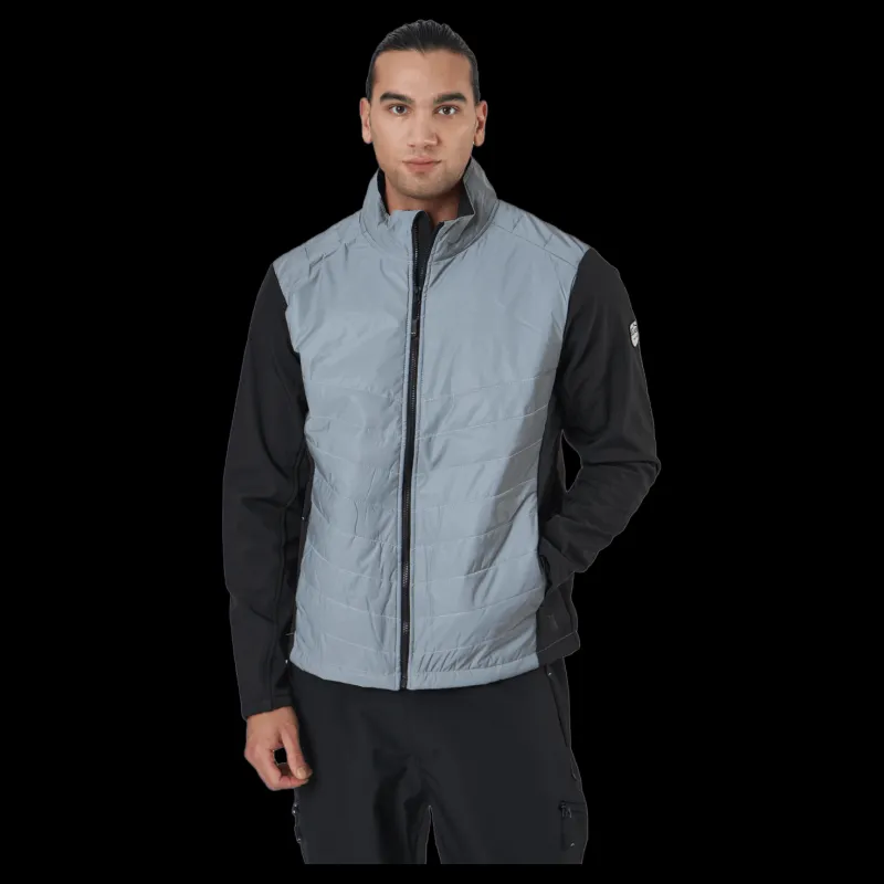 New Tuxer Glow Jacket Reflective Silver Svart