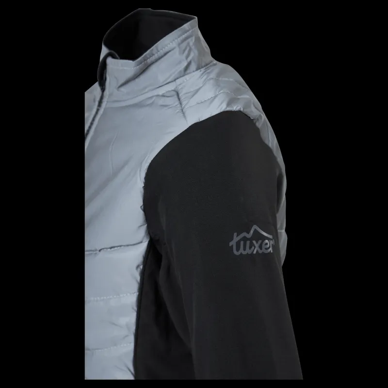 Clearance Tuxer Glow Jr Jacket Reflective Silver Grå