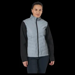Tuxer Glow Lady Jacket Reflective Silver Svart Outlet