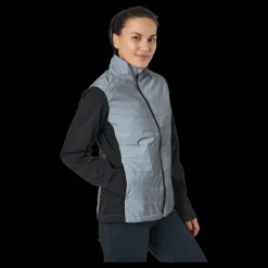 Tuxer Glow Lady Jacket Reflective Silver Svart Outlet
