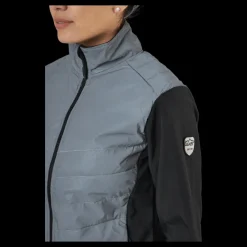 Tuxer Glow Lady Jacket Reflective Silver Svart Outlet