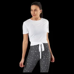 BLACC Glow Tie T-shirt White Vit Sale