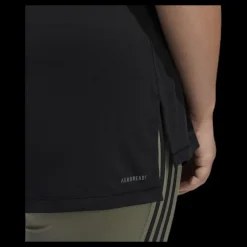 Discount adidas Go To Tee Plus White/Black Svart