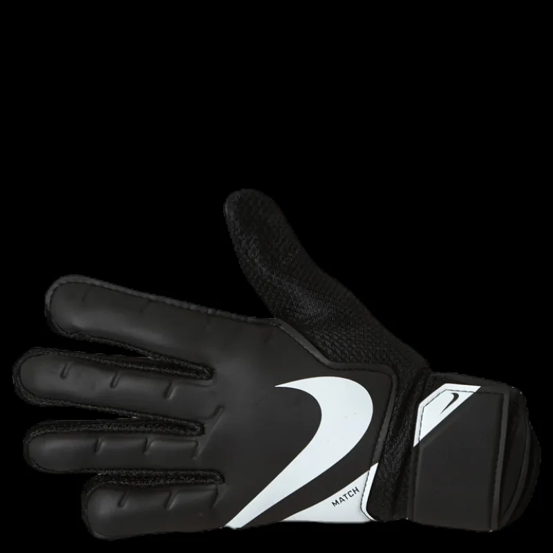 Nike Goalkeeper Match Soccer Gloves BLACK/WHITE/WHITE Svart Outlet