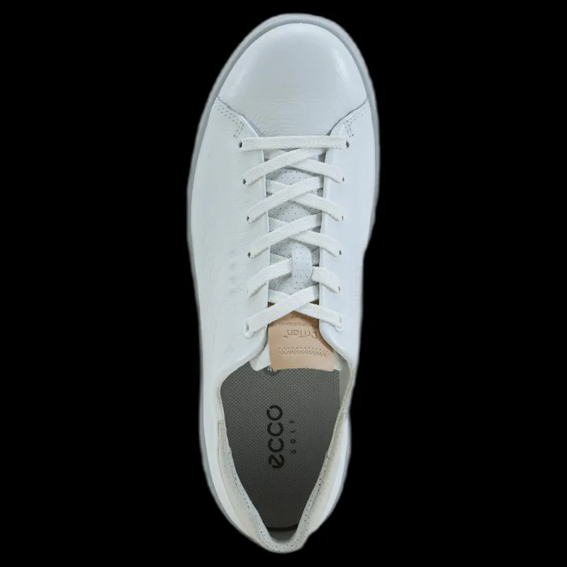 ECCO Golf Tray Laced White Vit