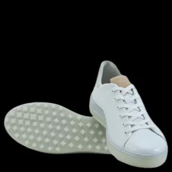 ECCO Golf Tray Laced White Vit