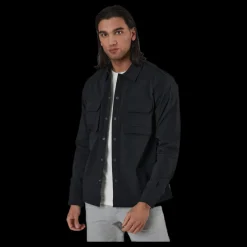 Outlet Jack & Jones Gordon Tripple Shirt Ls Black Svart