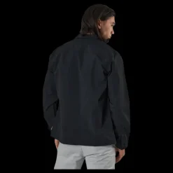Outlet Jack & Jones Gordon Tripple Shirt Ls Black Svart