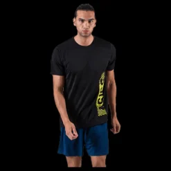 ASICS Gpx SS Top Black/Yellow Svart och Gul Sale