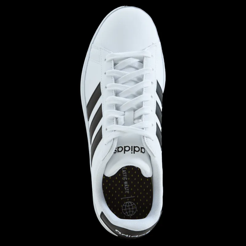 adidas Grand Court Cloudfoam Comfort Shoes Cloud White / Core Black / Cloud White Vit Best