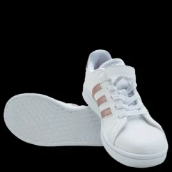 Hot adidas Grand Court Shoes Cloud White / Copper Met. / Light Granite Vit