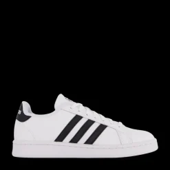 adidas Grand Court Shoes Cloud White / Core Black / Cloud White Vit Clearance