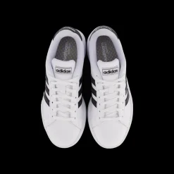 adidas Grand Court Shoes Cloud White / Core Black / Cloud White Vit Clearance