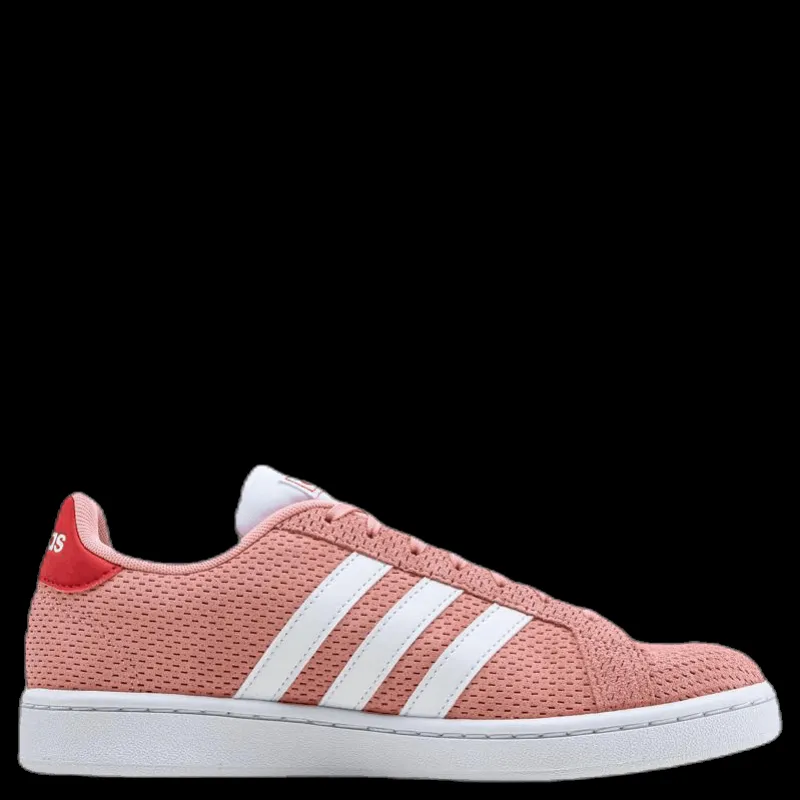Discount adidas Grand Court Shoes Glow Pink / Cloud White / Glory Red Rosa
