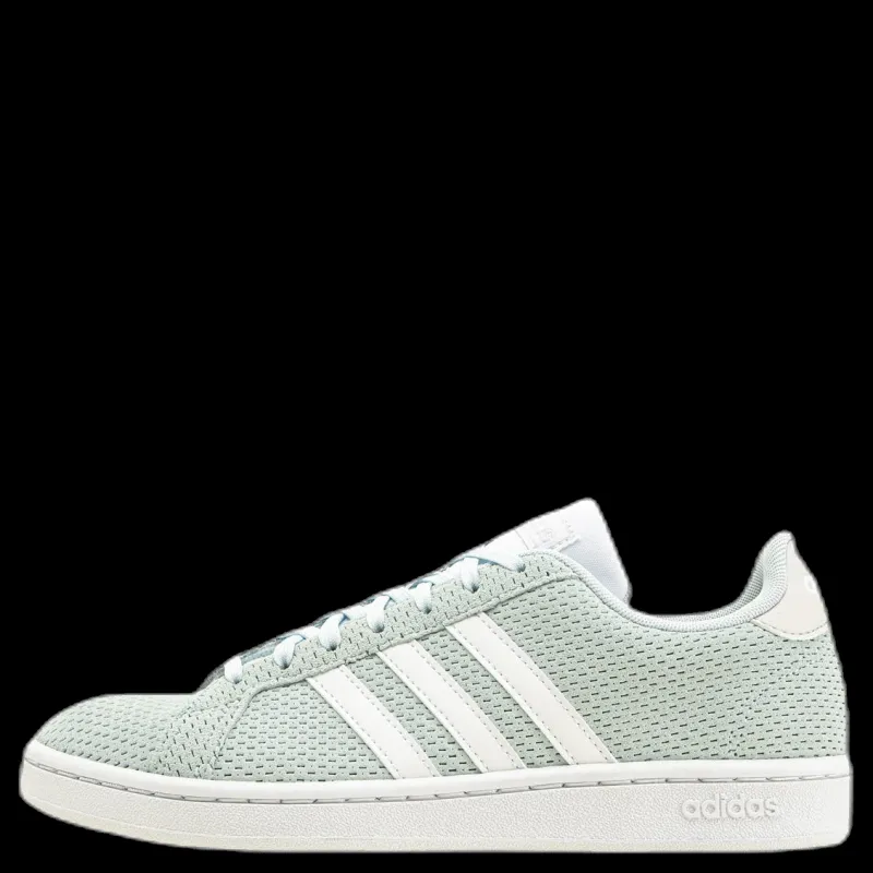 Discount adidas Grand Court Shoes Sky Tint / Cloud White / Dash Grey Vit