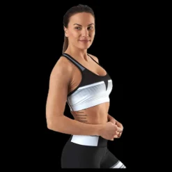 Gavelo Grand Slam Black Sport Bra White/Black Vit och Svart