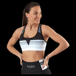 Gavelo Grand Slam Black Sport Bra White/Black Vit och Svart