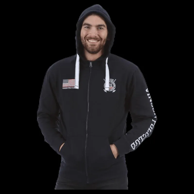 Clearance Vinson Polo Club Granite Blue Blå