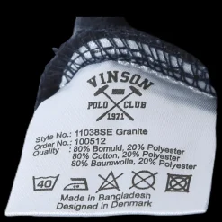 Clearance Vinson Polo Club Granite Blue Blå